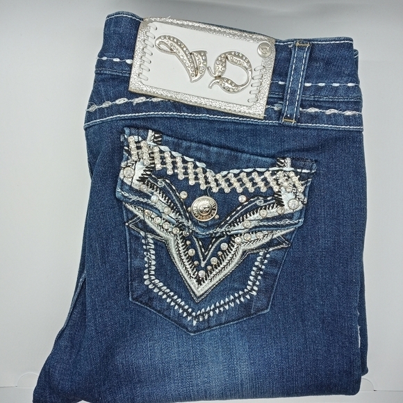 Vingin Only Straight Leg Women Blue Jeans Size 9 - Picture 1 of 13